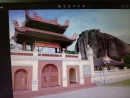 Cổng tam quan Khu tưởng niệm Anh hùng Nguyễn Trung Trực.