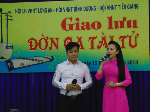Tiết mục giao lưu của tỉnh Bình Dương